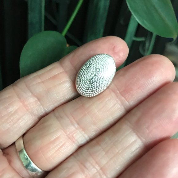 Vintage Napier Silver Clip Earrings (NWOT) - Picture 5 of 5